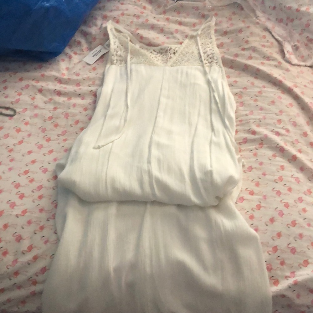 White Long Summer Dress